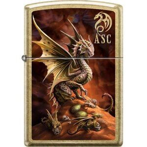Anne Stokes Brass Dragon Zippo Lighter